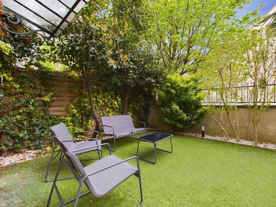 Appartement Renove -Jardin Prive A Rueil-Malmaison Ngoại thất bức ảnh